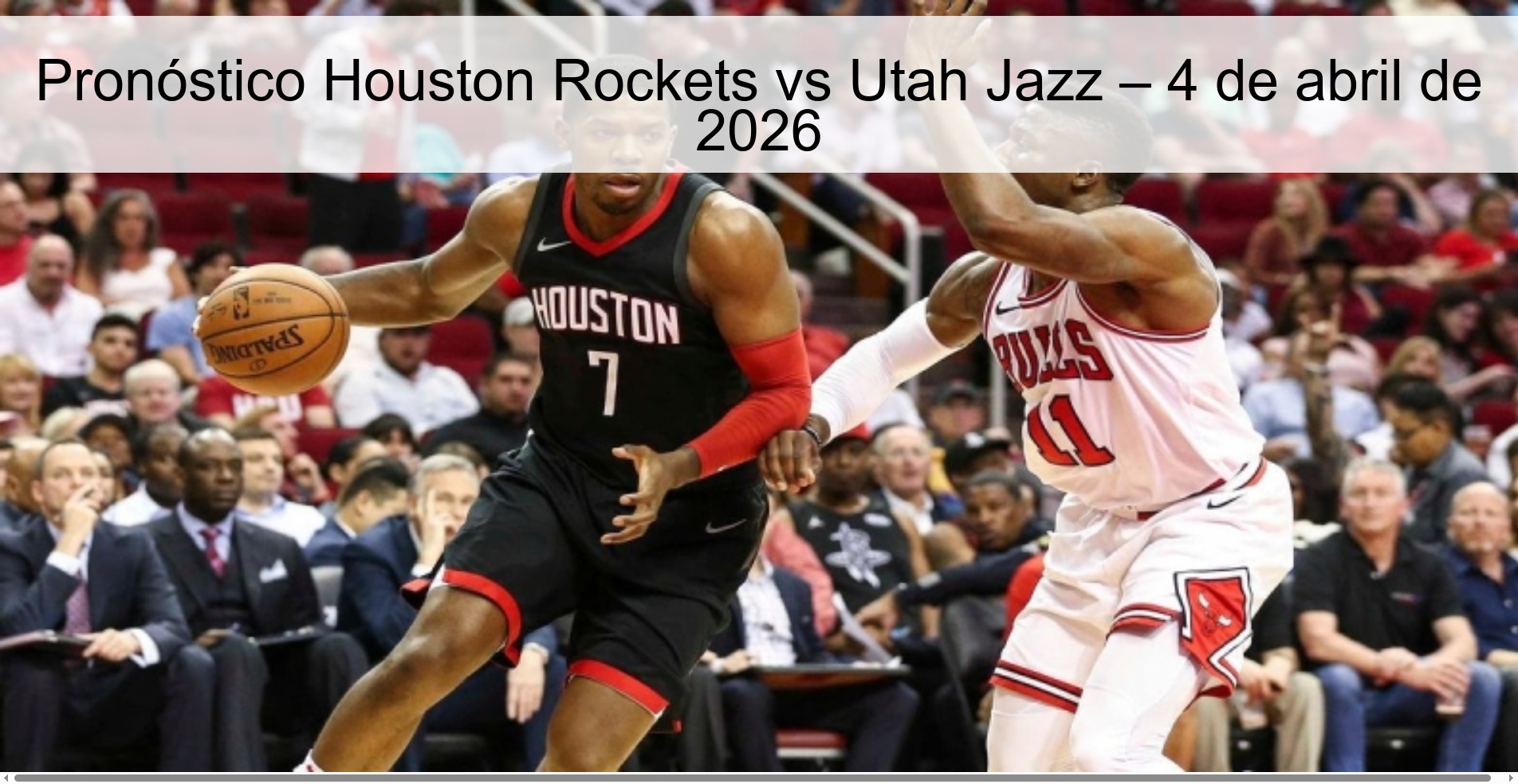 Houston Rockets vs Utah Jazz Prediction – April 4, 2026
