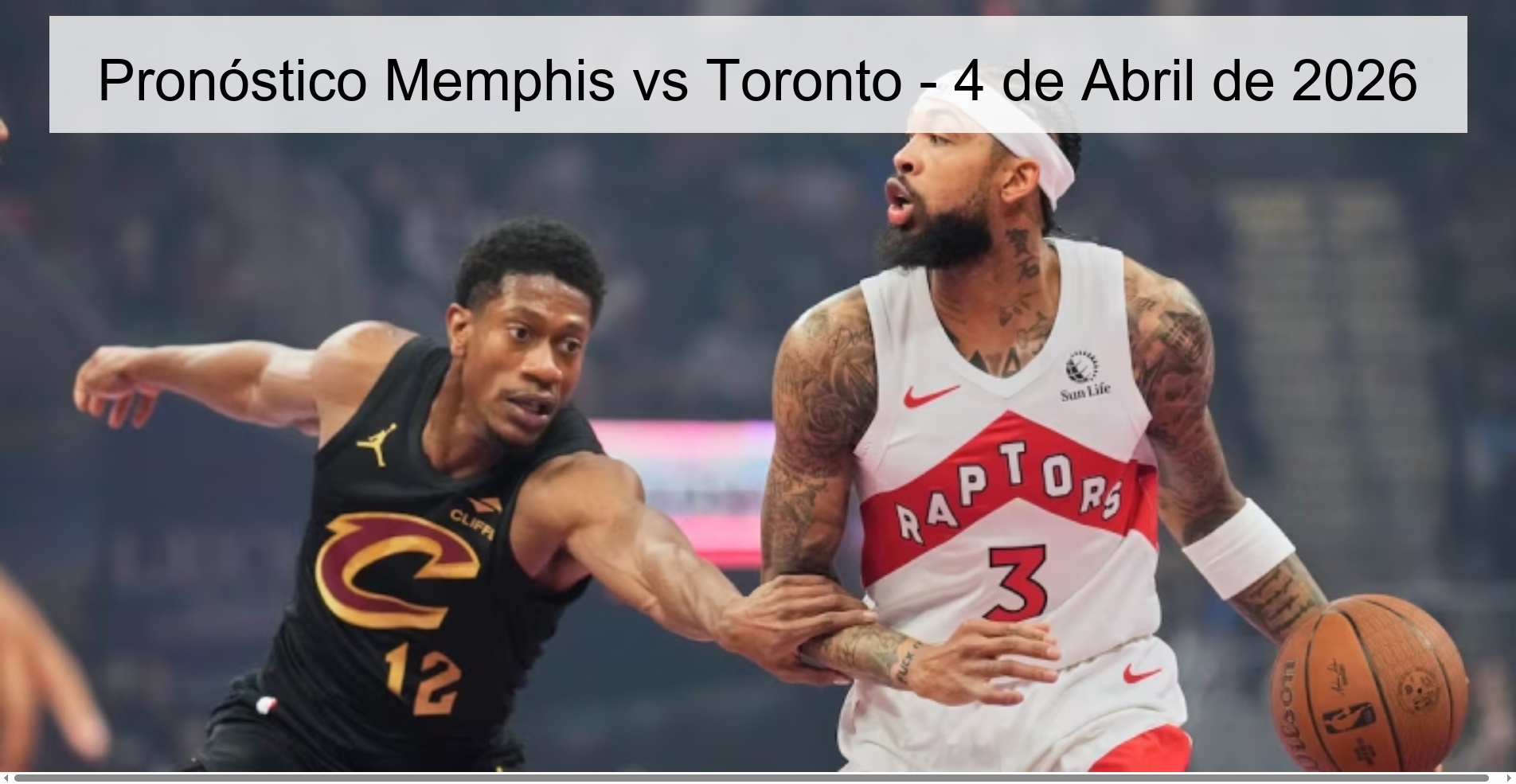 Pronóstico Memphis vs Toronto - 4 de Abril de 2026