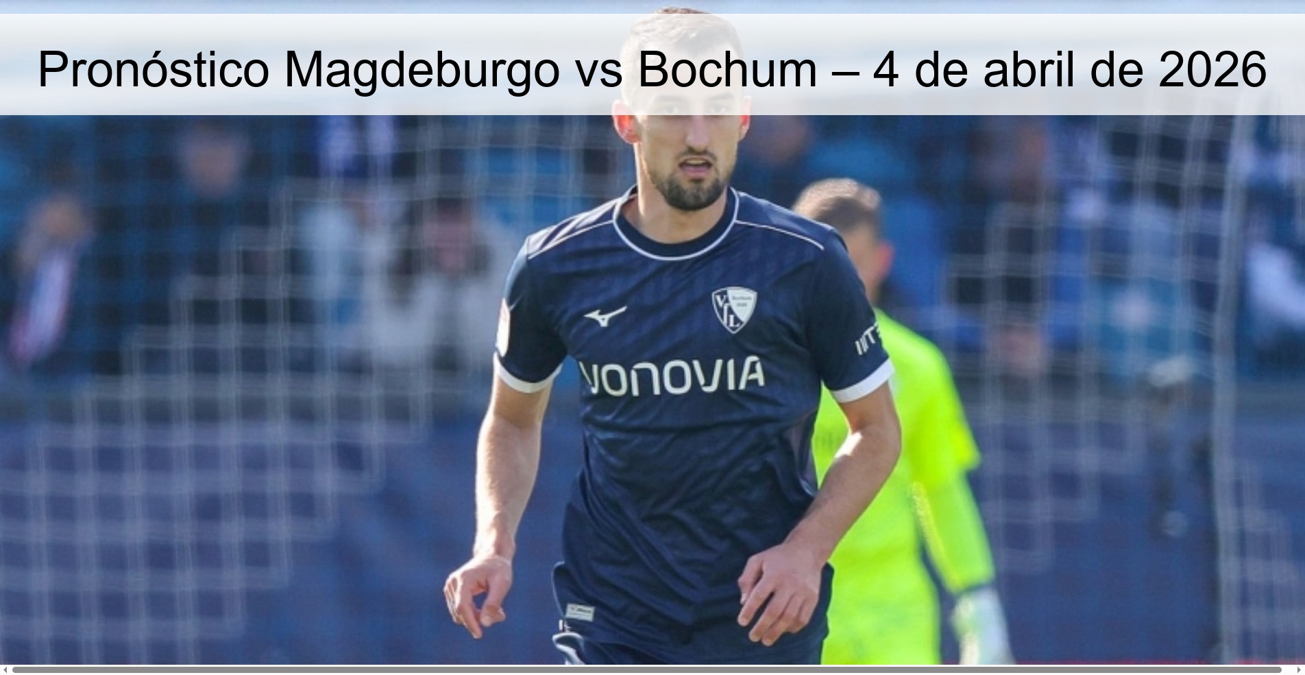 Magdeburg vs Bochum Prediction – April 4, 2026