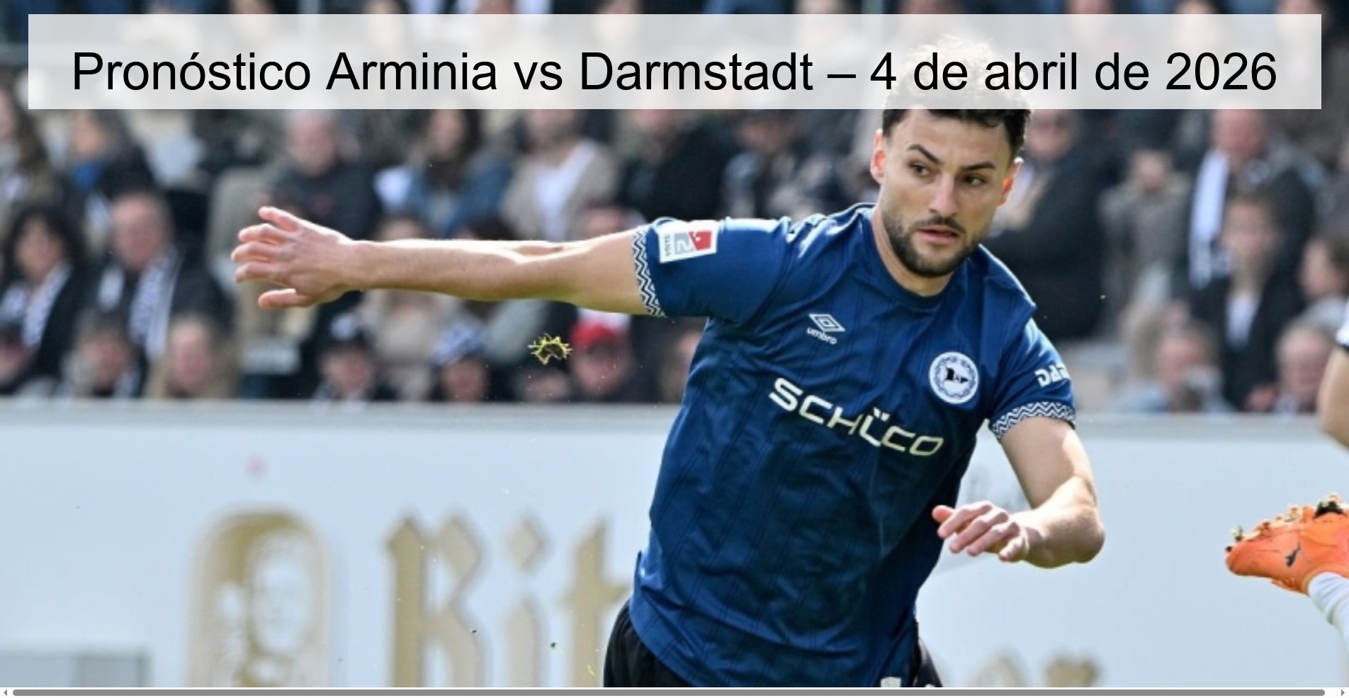 Arminia vs Darmstadt Prediction – April 4, 2026