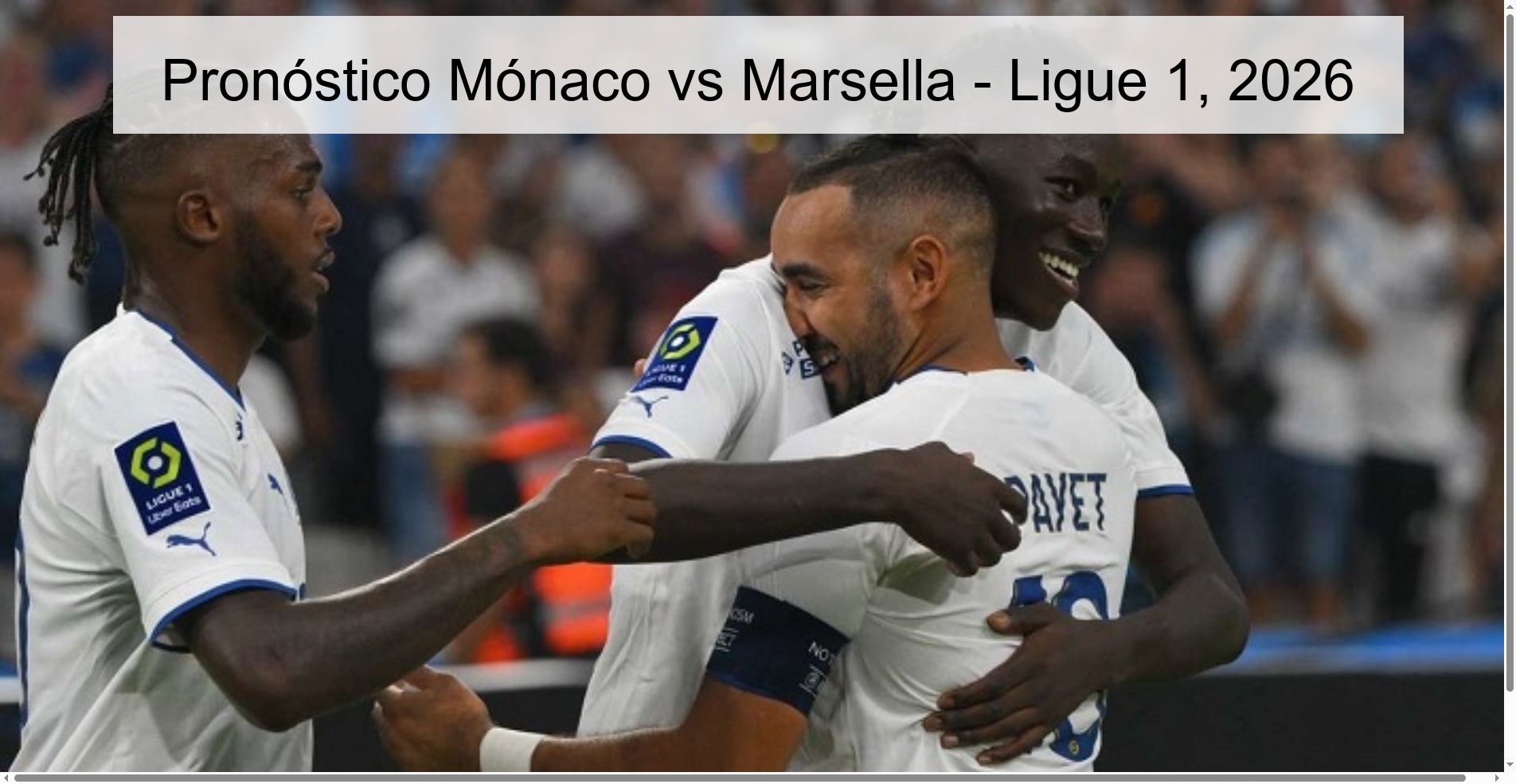 Monaco vs Marseille Prediction – Ligue 1, 2026