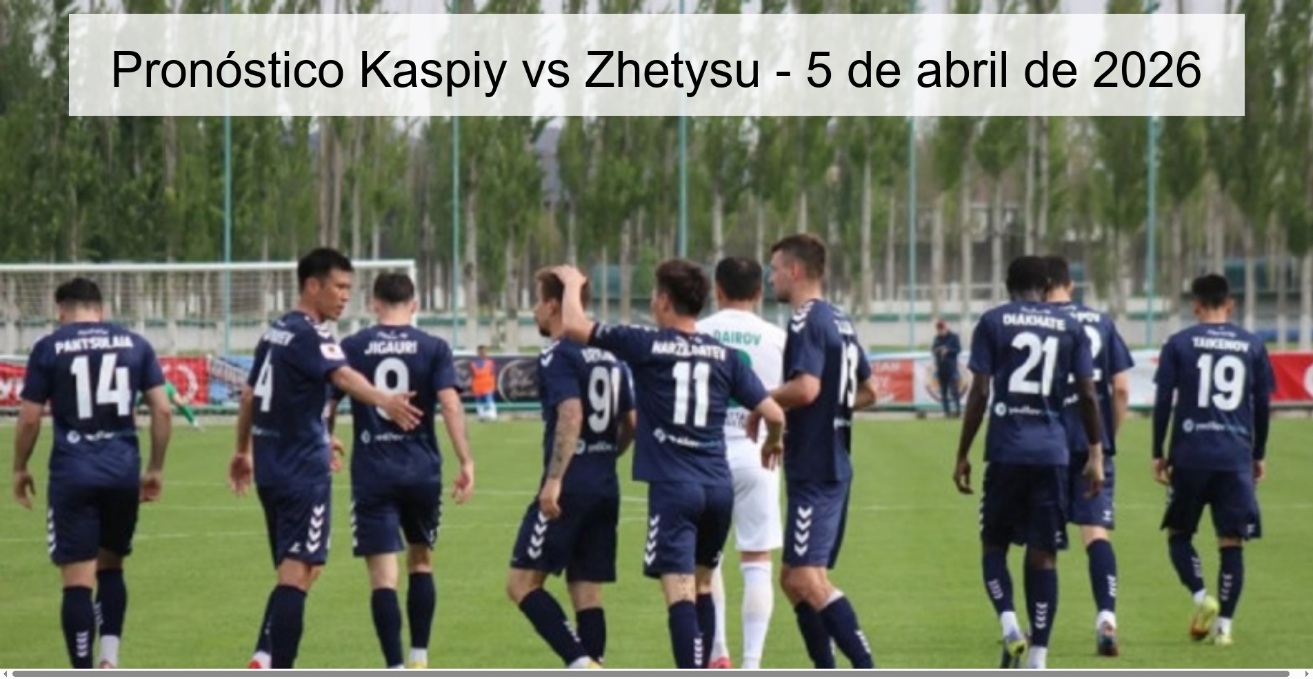Kaspiy vs Zhetysu Prediction – April 5, 2026