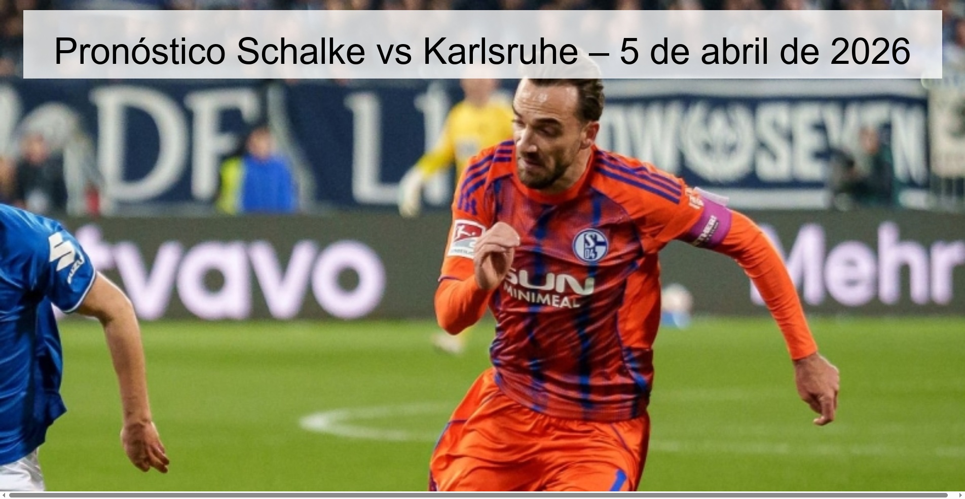 Schalke vs Karlsruhe Prediction – April 5, 2026