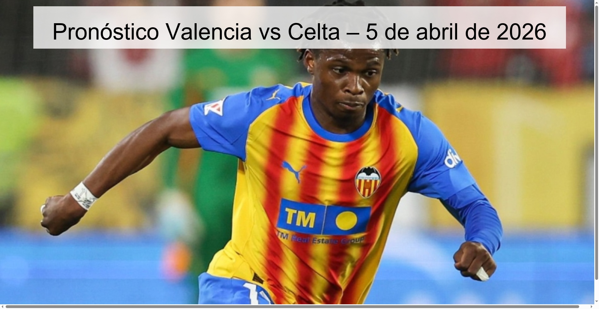 Valencia vs Celta Prediction – April 5, 2026