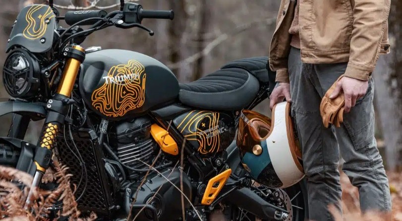 The Triumph Scrambler 400 XC Transforms: Off-Road Adventure with Original FCR Style!