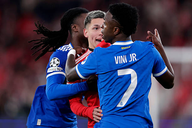 ¡Bomba en la Champions! Prestianni, suspendido seis partidos por insultos homófobos a Vinícius