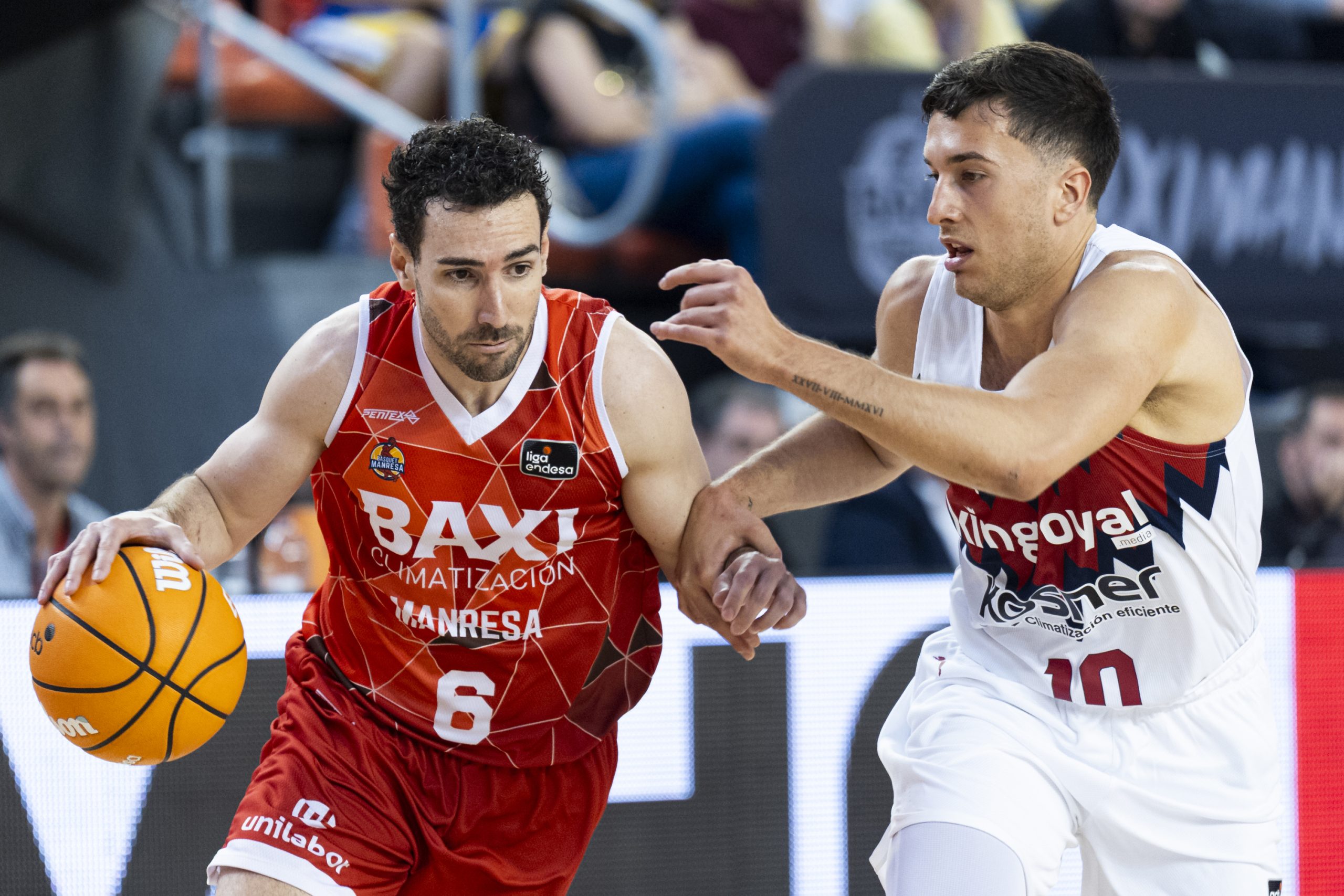 Baskonia wins in Manresa and achieves its fourth consecutive victory in the Endesa League