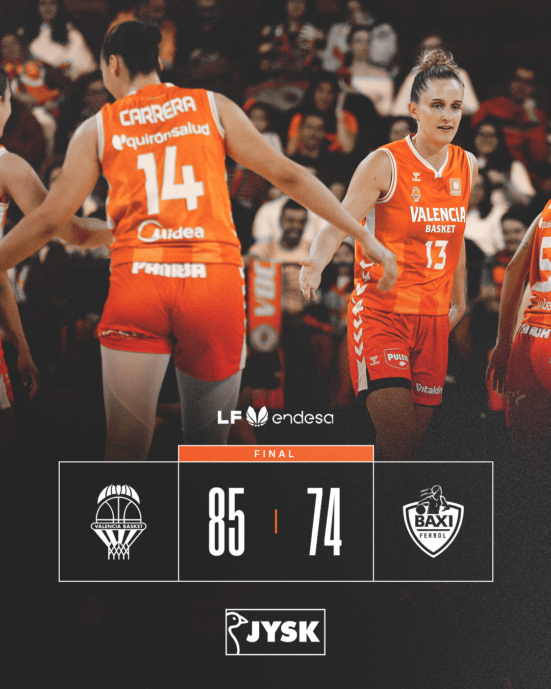 Victoria Sólida del Valencia Basket en Casa: Dominio Total Frente a Baxi Ferrol