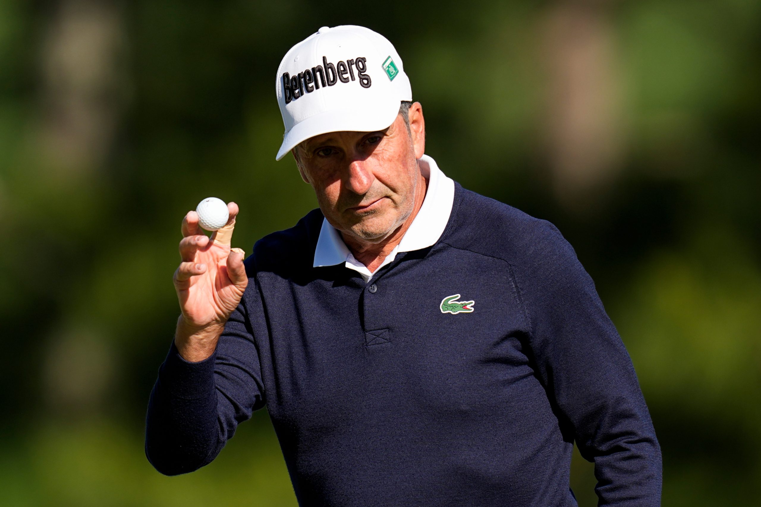 José María Olazábal enfrenta la dureza del Augusta National en su debut en el Masters 2026