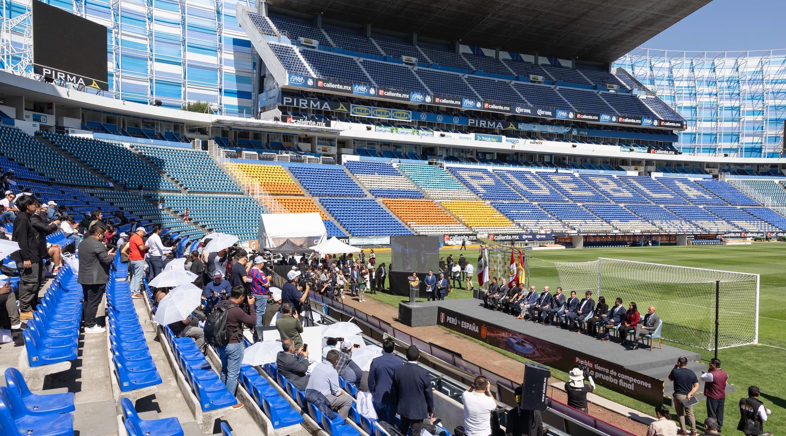 España cierra su preparación mundialista con un amistoso de altura en Puebla