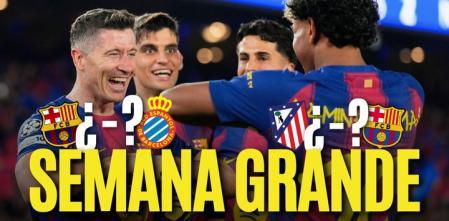 Barça y Espanyol se enfrentan en un derbi decisivo antes de la Champions