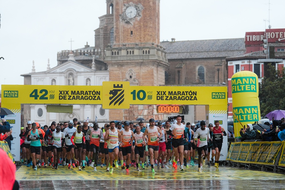 El MANN-FILTER Maratón de Zaragoza: Una Odisea Bajo la Tormenta que Forjó Leyendas