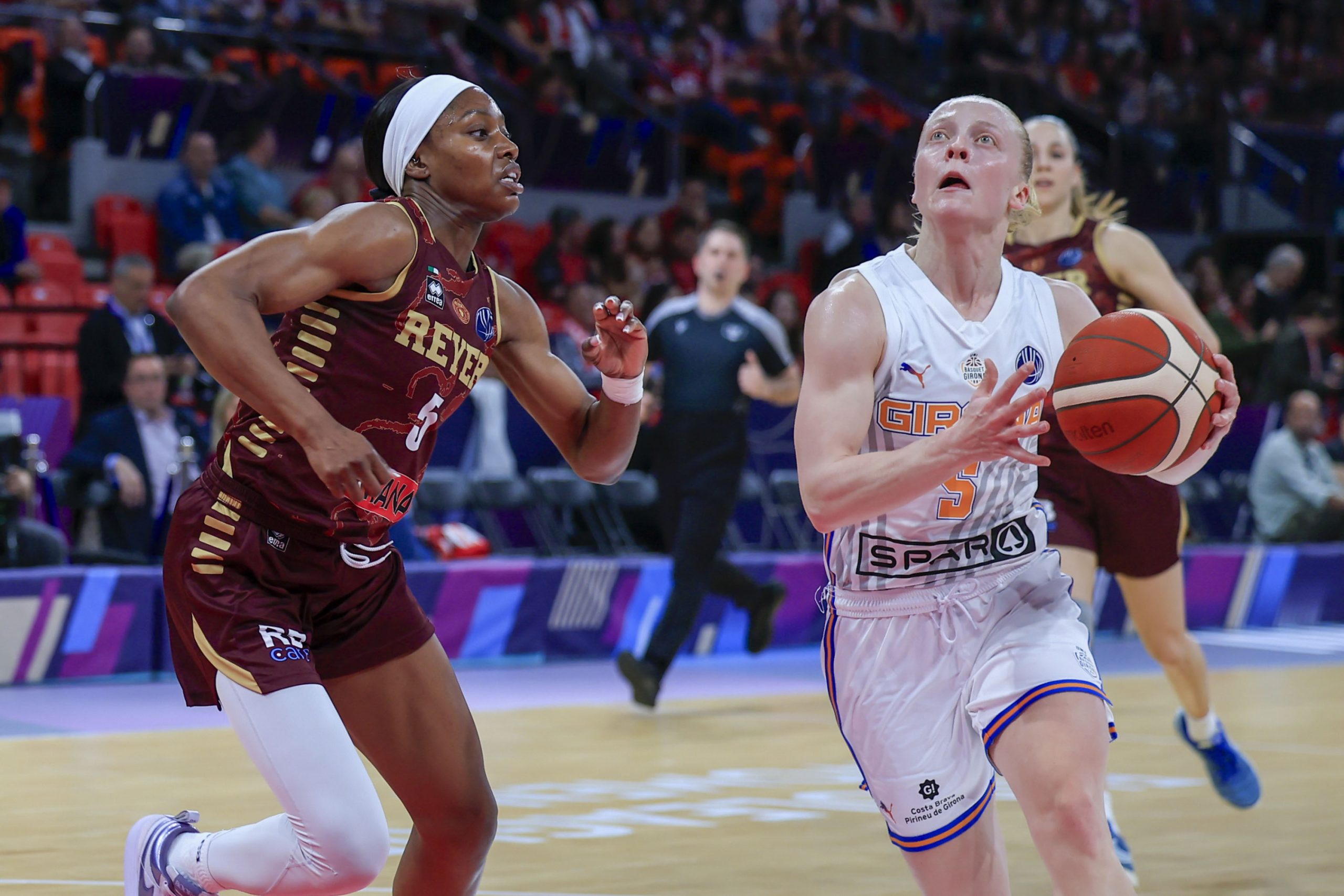 ¡El Spar Girona rugió en Zaragoza y avanza a semifinales de la Euroliga Femenina!