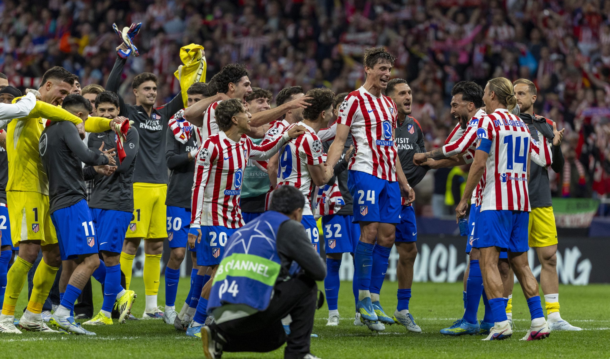 El Atlético de Madrid sorprende y se cuela en las semifinales de la Champions League