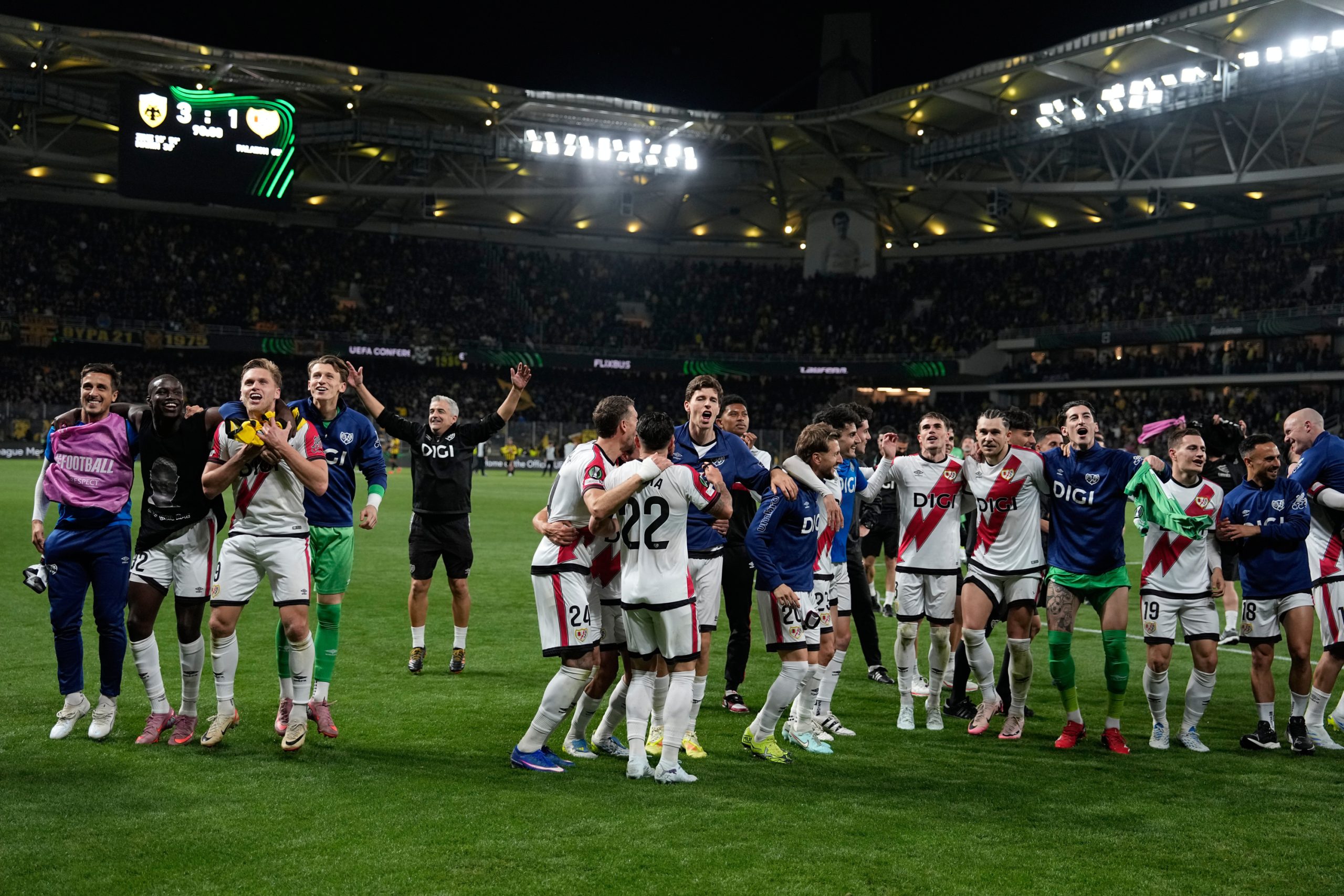 El Rayo Vallecano hace historia: Semifinales de la Conference League a la vista
