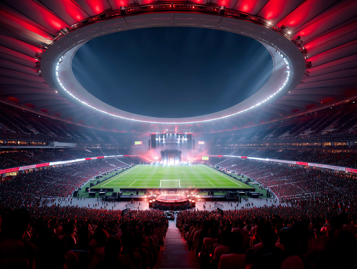 El Metropolitano Vibra: Música y Deporte Se Unen en un Summit Histórico