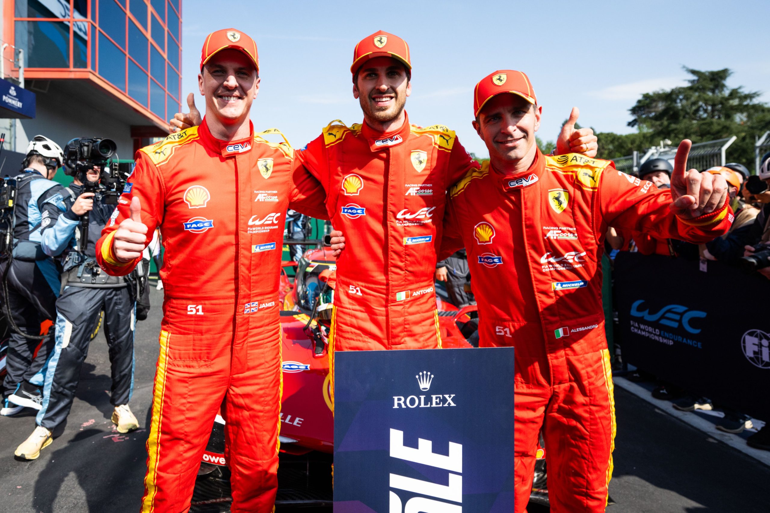 El Mundial de Resistencia Arranca con una Pole Electrificante en Imola