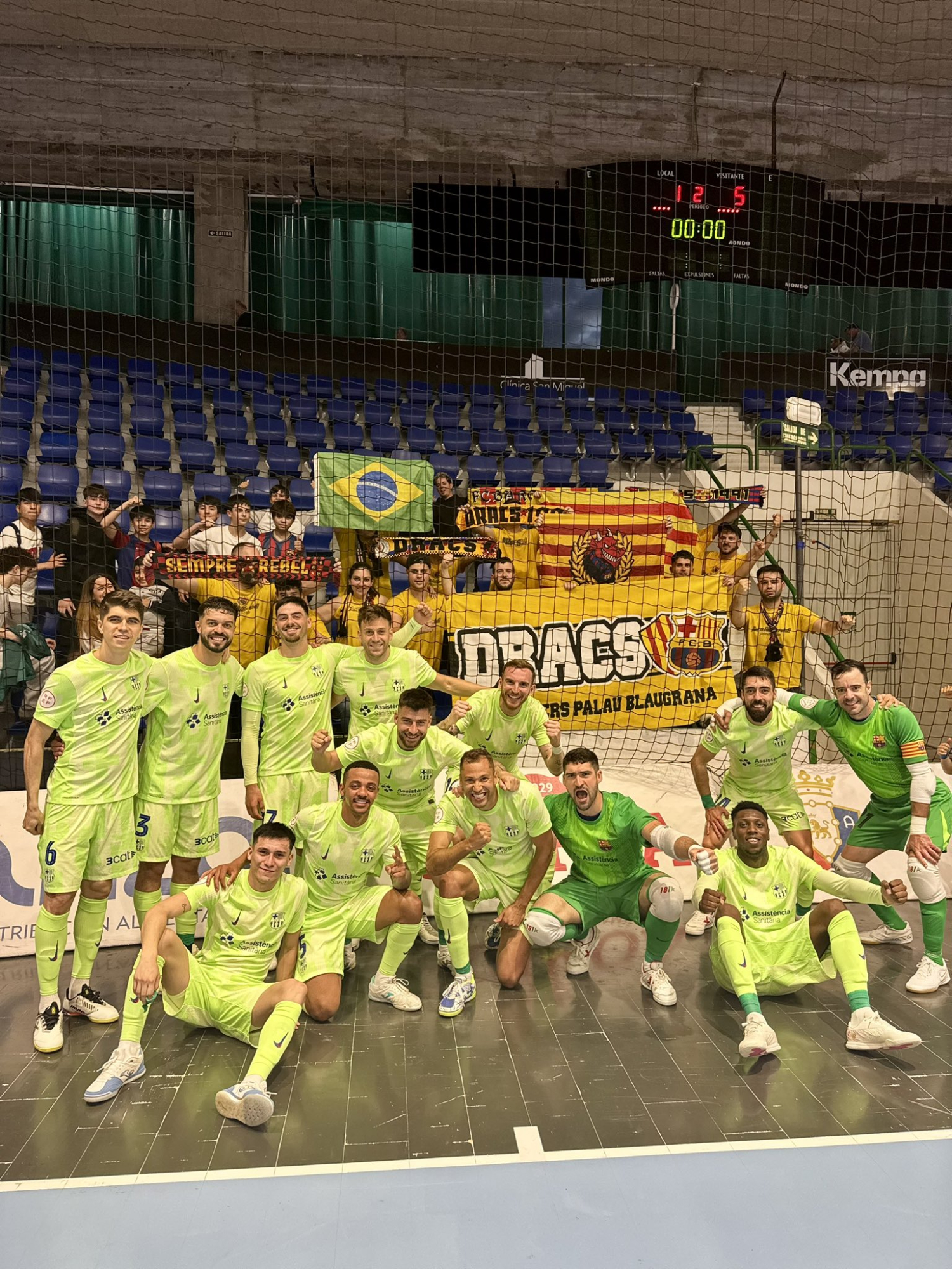 FC Barcelona busca afianzar el liderato en un crucial duelo contra Ribera Navarra