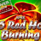 Tragamonedas 
25 Red Hot Burning Clover Link