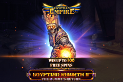 Tragamonedas 
Egyptian Rebirth II The Mummy’s Return