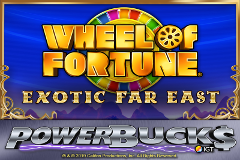 Tragamonedas 
PowerBucks Wheel of Fortune Exotic Far East