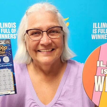 Mujer de 72 años de Illinois gana premio de lotería de 1 millón de dólares