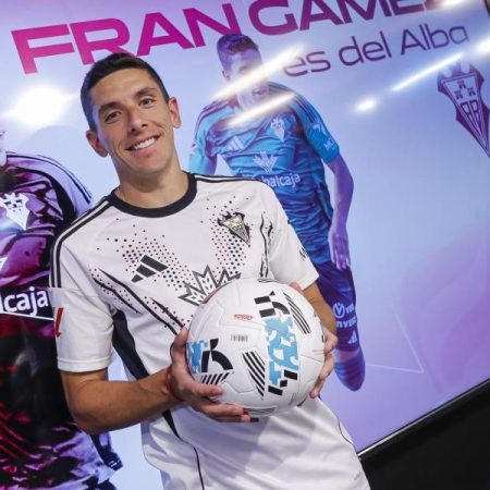 Fran Gámez, presentado con el Albacete: «Es un proyecto ilusionante y bonito»