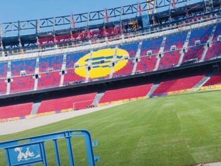 Así avanzan las obras del Camp Nou en agosto de 2025