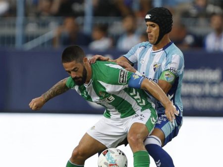 3-1: Penosa imagen del Betis y lesión de Isco en Málaga