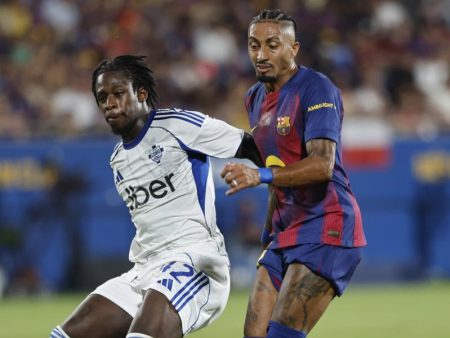 Barça – Como, en imágenes