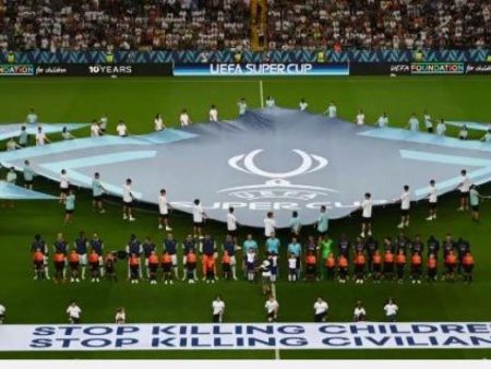 El contundente mensaje de la  UEFA a Israel: «Dejad de matar niños y civiles»