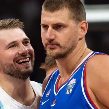 106-72: La Serbia de Jokic arrolla a la Eslovenia de Doncic