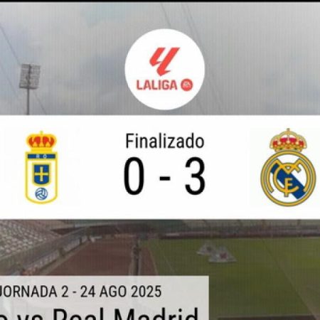 Resumen en datos del Real Oviedo – Real Madrid