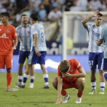 Derrota de chilena del Sanse en el tramo final en Málaga (1-0)