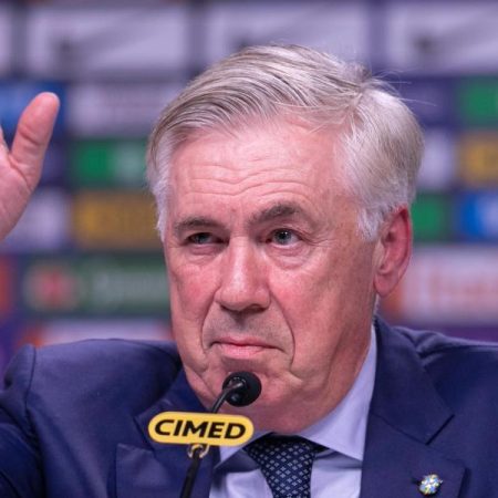 Ancelotti cumple su promesa de hablar portugués como seleccionador de Brasil