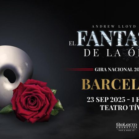 ‘El fantasma de la ópera’, con Daniel Diges, llega a Barcelona