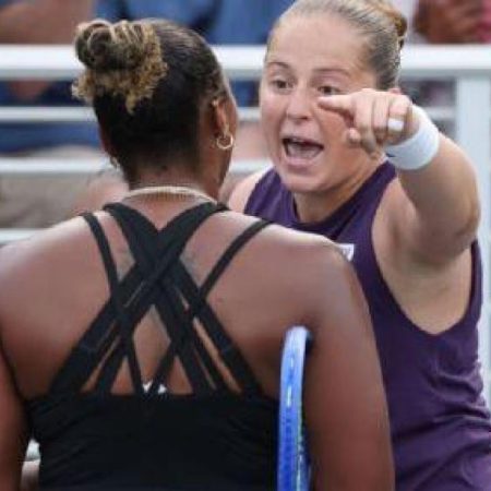Ostapenko y Townsend se pelean tras su partido en el US Open