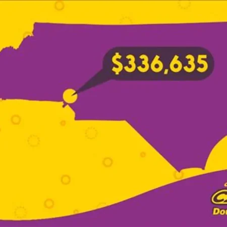 The NC woman uses birth dates as a lottery number, earns a major award of 340 thousand.