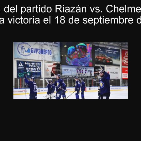 Predicción del partido Riazán vs. Chelmet: ¿Riazán logrará la victoria el 18 de septiembre de 2025?