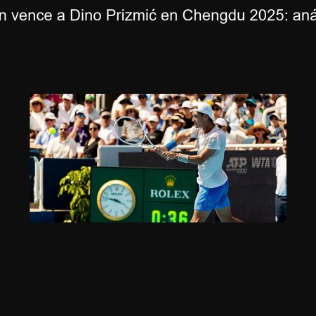 Predicción Terence Atman vence a Dino Prizmić en Chengdu 2025: análisis y apuesta destacada