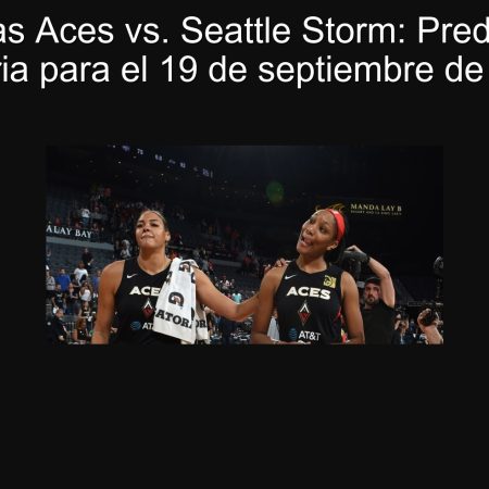 Las Vegas Aces vs. Seattle Storm: Predicción de victoria para el 19 de septiembre de 2025