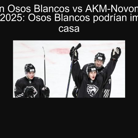 Predicción Osos Blancos vs AKM-Novomosk – 20 septiembre 2025: Osos Blancos podrían imponerse en casa