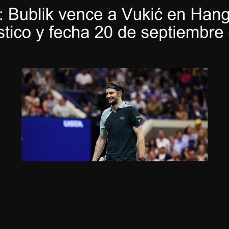 Prediction: Bublik beat Vukić in Hangzhou 2025 – forecast and date September 20, 2025