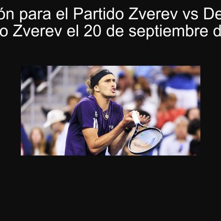 Predicción para el Partido Zverev vs De Minaur: Favorito Zverev el 20 de septiembre de 2025
