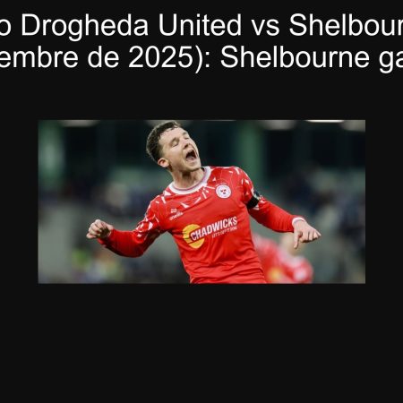Pronóstico Drogheda United vs Shelbourne (22 de septiembre de 2025): Shelbourne ganará