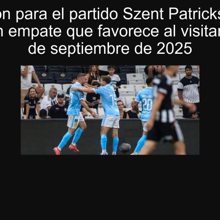 Predicción para el partido Szent Patricks vs Cork City: ¿un empate que favorece al visitante? – 22 de septiembre de 2025