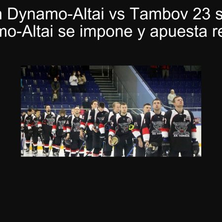 Predicción Dynamo-Altai vs Tambov 23 septiembre 2025: Dynamo-Altai se impone y apuesta recomendada