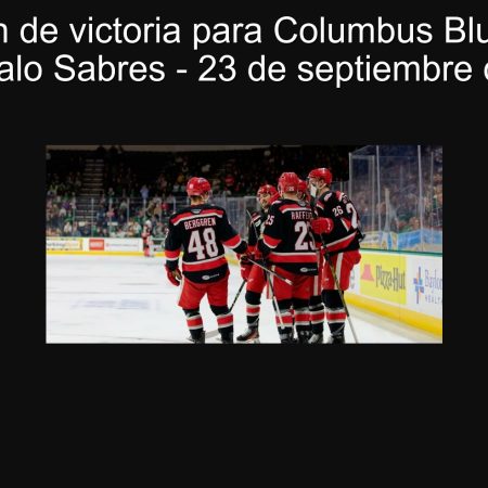 Predicción de victoria para Columbus Blue Jackets vs. Buffalo Sabres – 23 de septiembre de 2025