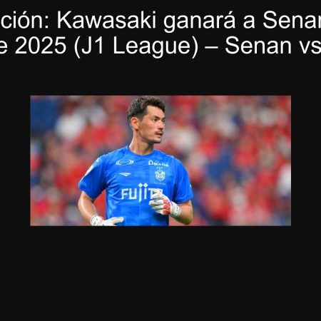 Predicción: Kawasaki ganará a Senan el 23 septiembre 2025 (J1 League) – Senan vs Kawasaki