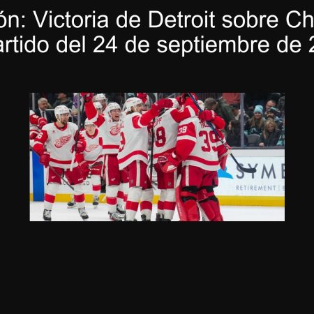Predicción: Victoria de Detroit sobre Chicago en el partido del 24 de septiembre de 2025